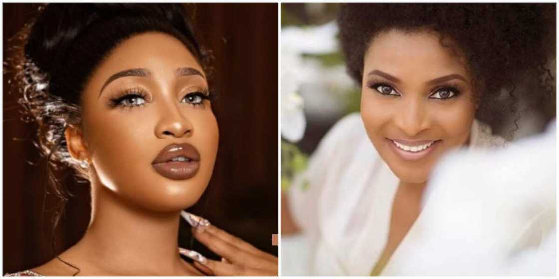 Photos of Tonto Dikeh and Ibidunni Ighodalo. Photos of Tonto Dikeh and Ibidunni Ighodalo.