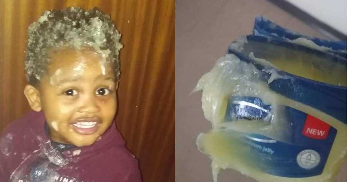 Mom shares hilarious photo of her kid got up to during lockdown Mom shares hilarious photo of her kid got up to during lockdown