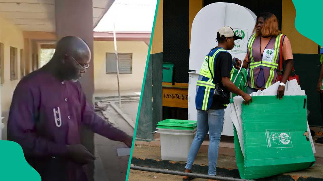 Dan takarar jam'iyyar LP ya kada kuri'arsa a zaben gwamnan Ondo na 2024 Dan takarar jam'iyyar LP ya kada kuri'arsa a zaben gwamnan Ondo na 2024