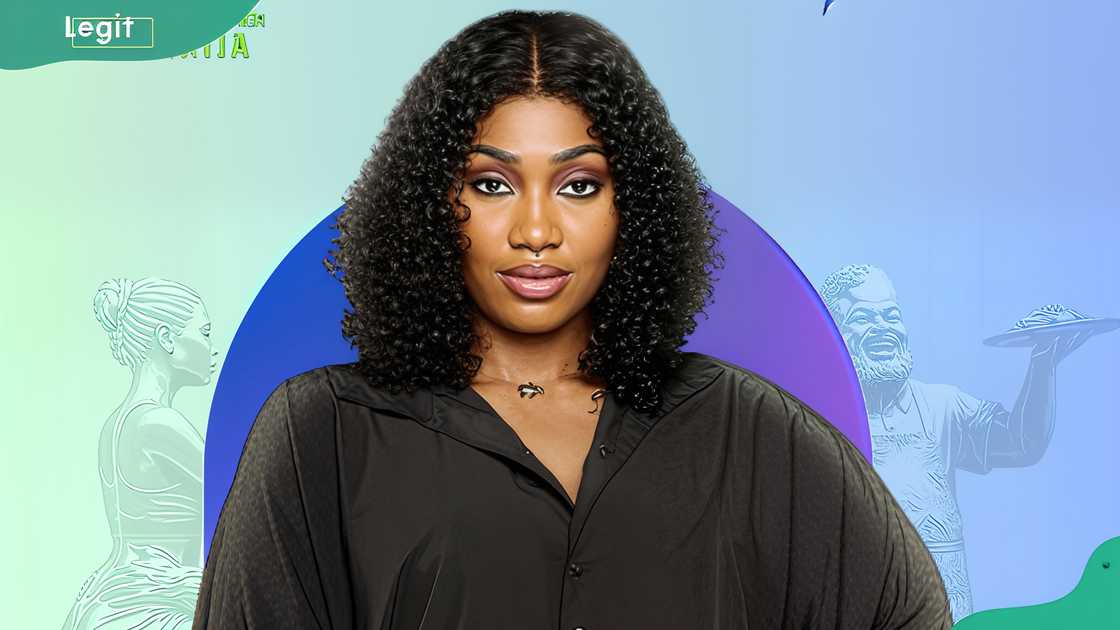 Farida Sultana Auduson Ibrahim in a black outfit Farida Sultana Auduson Ibrahim in a black outfit