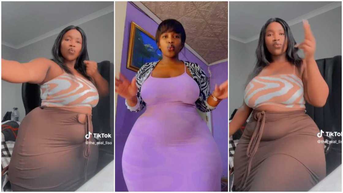 Lady with massive shape/Lady danced in a video. Lady with massive shape/Lady danced in a video.