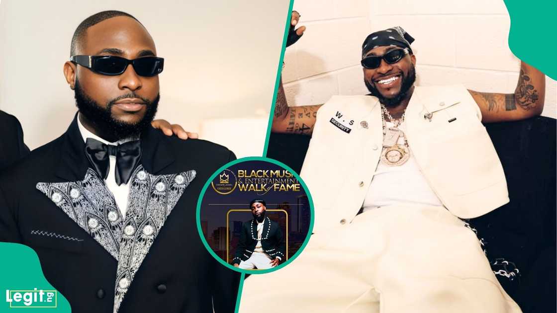 Davido receives major international recognition as organisers announce him for the 2026 Black Music and Entertainment Walk of Fame in Atlanta