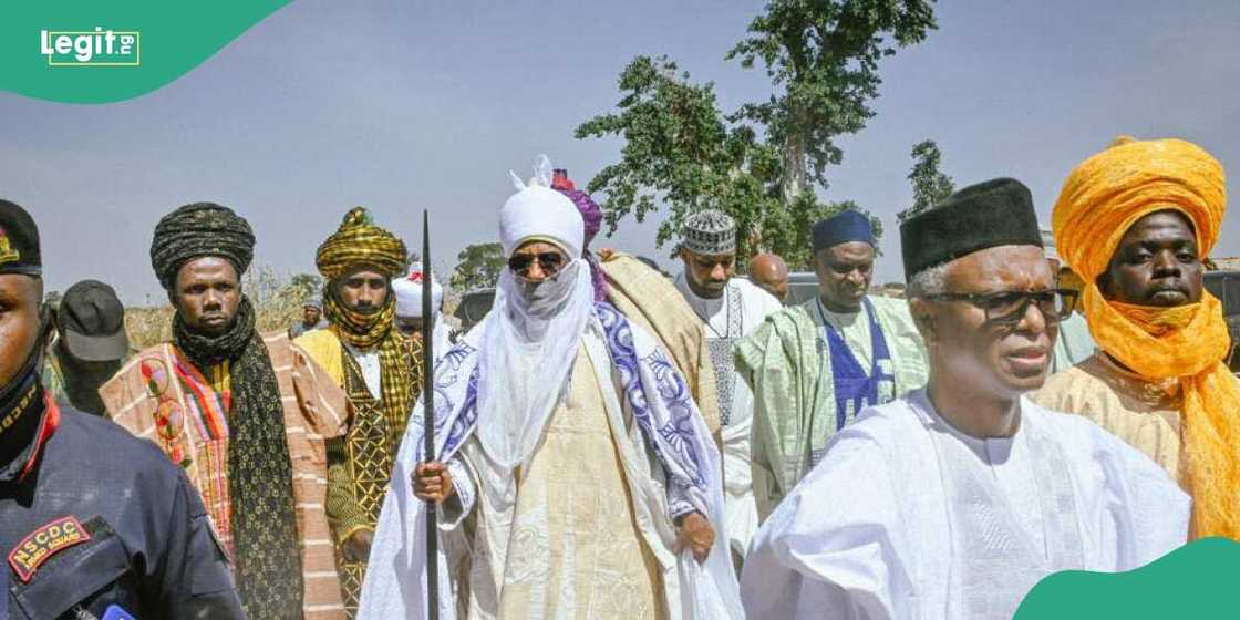 Sanusi da El-Rufai sun ziyarci Tudun Biri Sanusi da El-Rufai sun ziyarci Tudun Biri