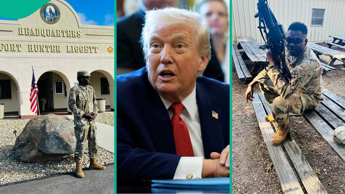 US soldier sends message to Nigeria after Trump placed country on partial travel restrictions US soldier sends message to Nigeria after Trump placed country on partial travel restrictions