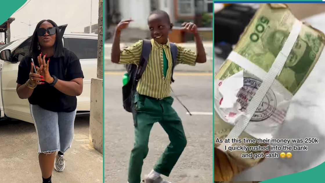 Boy who danced got cash gifts from netizens.