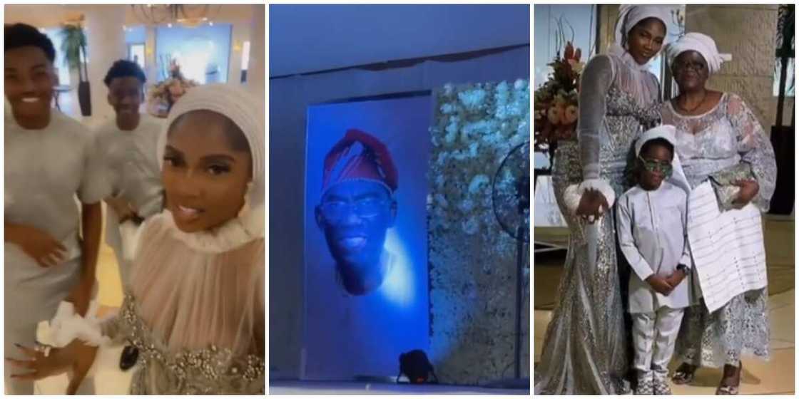 Photos from Tiwa Savage's late father Prince Olanrewaju Savage's service of song. Photos from Tiwa Savage's late father Prince Olanrewaju Savage's service of song.