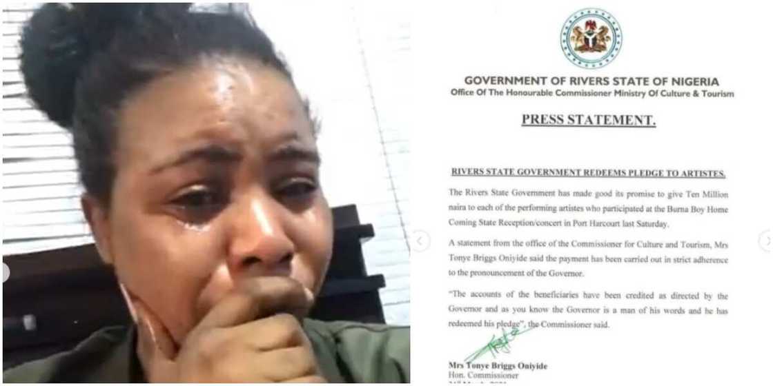 All My Years of Struggle are over: Kessydriz Breaks Down in Tears as Governor Wike Fulfils N10m Pledge All My Years of Struggle are over: Kessydriz Breaks Down in Tears as Governor Wike Fulfils N10m Pledge