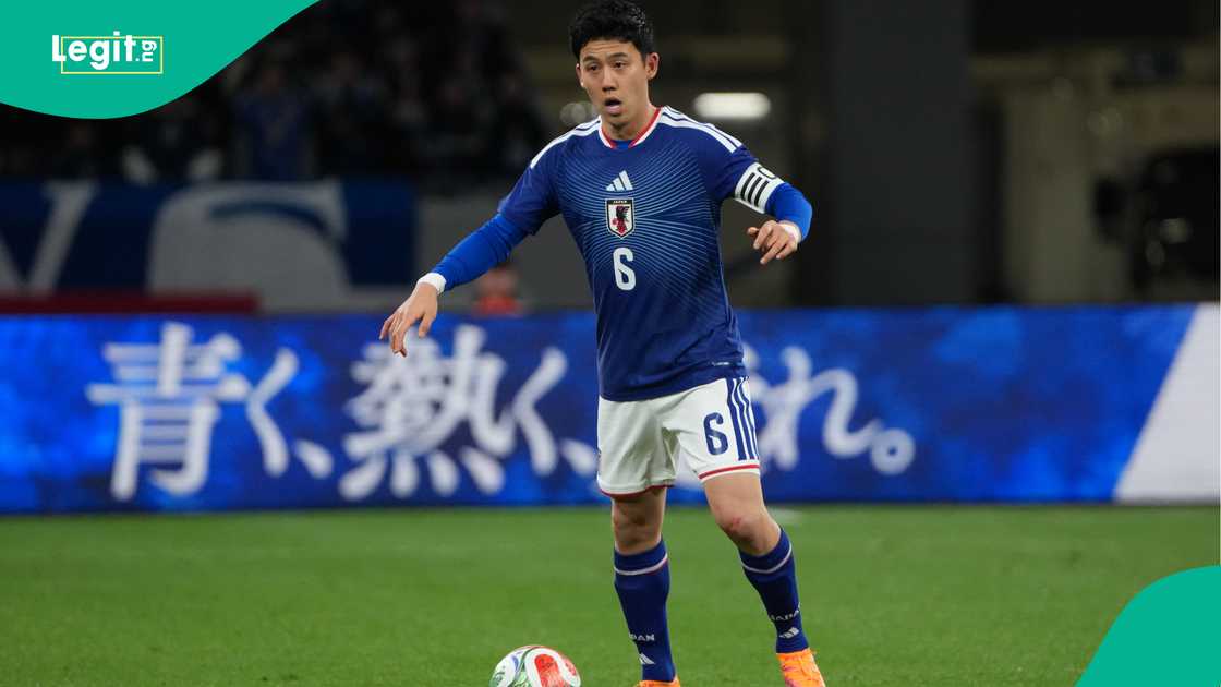 Wataru Endo of Japan in action during the friendly match between Japan and Bolivia in Tokyo. Photo by Etsuo Hara Wataru Endo of Japan in action during the friendly match between Japan and Bolivia in Tokyo. Photo by Etsuo Hara