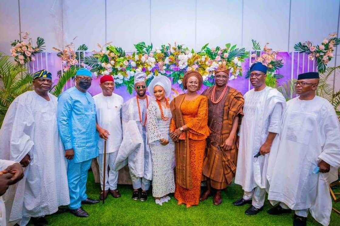 Ayo Fayose: Why My Son Won’t Cheat on You, Former Ekiti Governor Tells Bride on Wedding Day Ayo Fayose: Why My Son Won’t Cheat on You, Former Ekiti Governor Tells Bride on Wedding Day