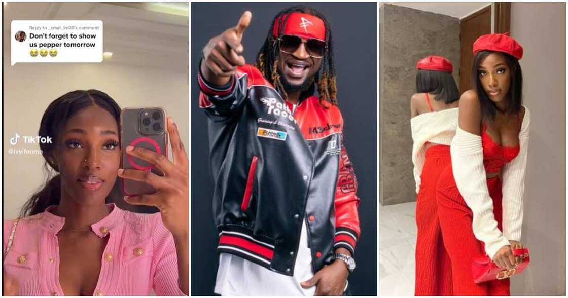 Photos of Paul Okoye PSquare and Ivy Ifeoma