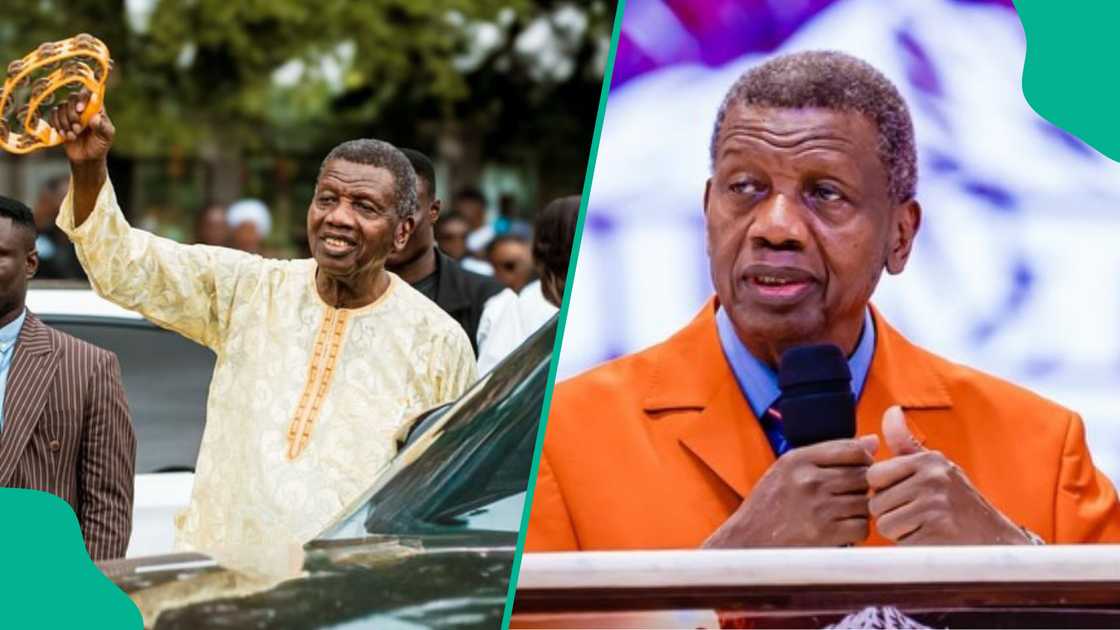 Man appreciates Pastor Adeboye over free meal at RCCG convention. Man appreciates Pastor Adeboye over free meal at RCCG convention.