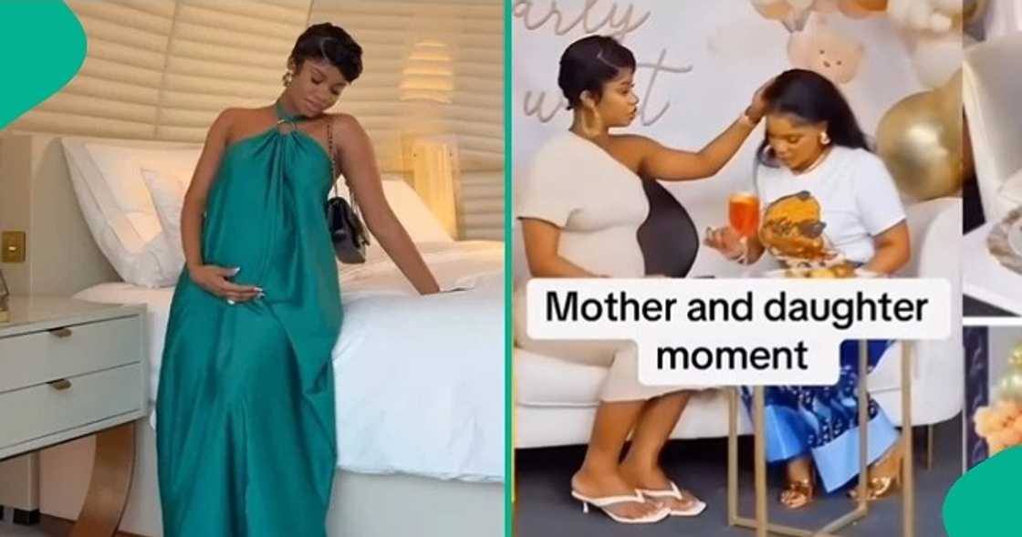 Lady expresses admiration for Priscilla Ojo and her mother Iyabo's relationship. Lady expresses admiration for Priscilla Ojo and her mother Iyabo's relationship.