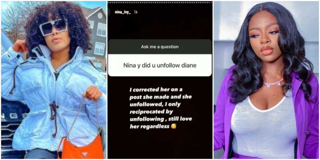 BBNaija’s Nina speaks on the friendship turned sour between her and Diane BBNaija’s Nina speaks on the friendship turned sour between her and Diane