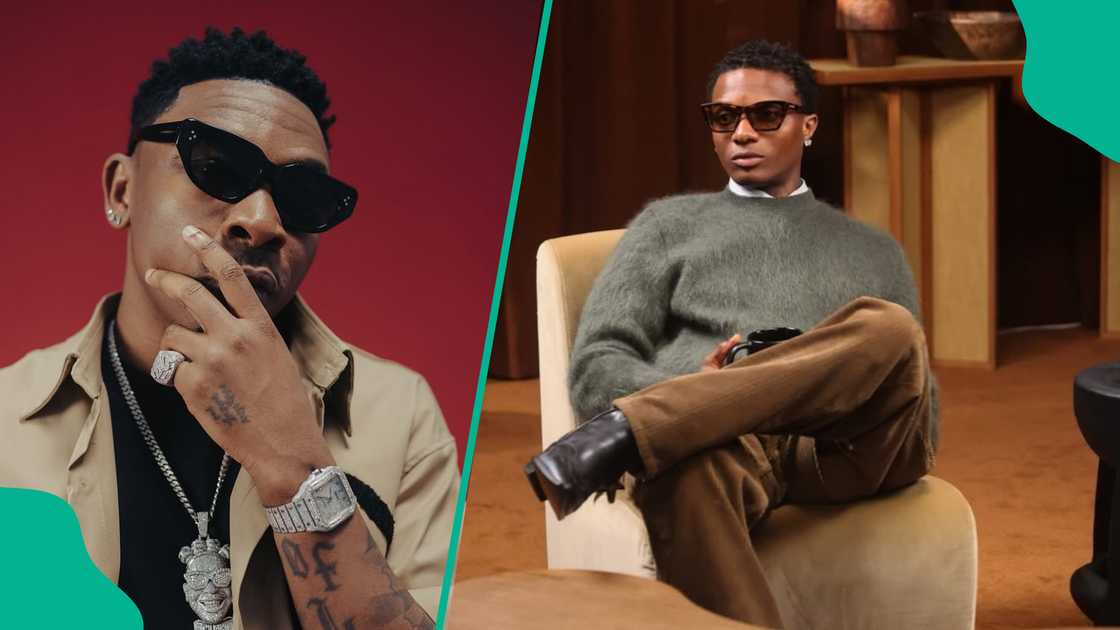 Mayorkun speaks about relationshipw with Wizkid, fans react Mayorkun speaks about relationshipw with Wizkid, fans react