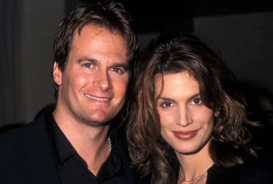 Cindy Crawford and husband Rande Gerber in New York City. Cindy Crawford and husband Rande Gerber in New York City.