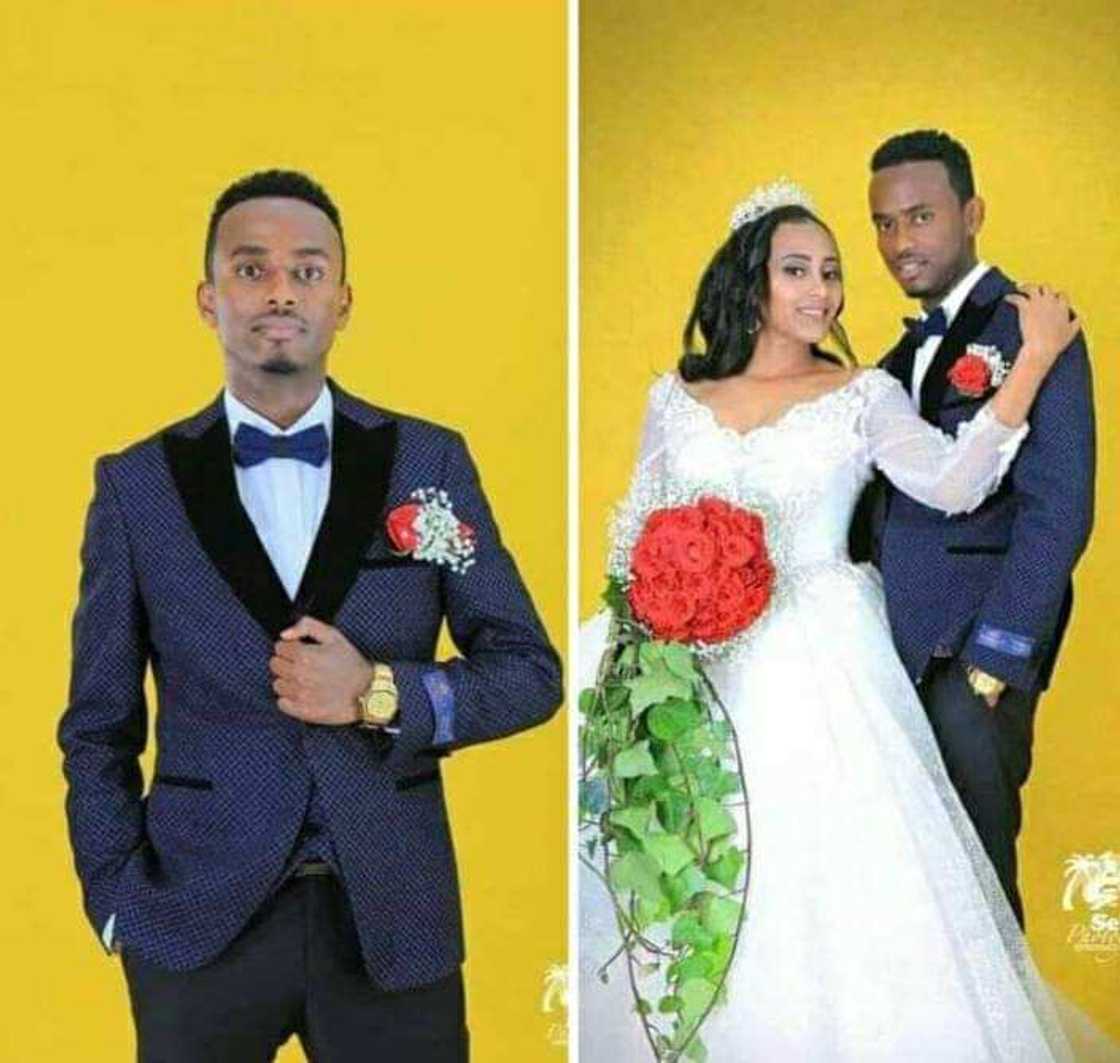 Ango, Gemechis Mosisa, da amaryarsa Ango, Gemechis Mosisa, da amaryarsa