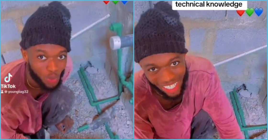 Photo of a Ghanaian plumber Photo of a Ghanaian plumber