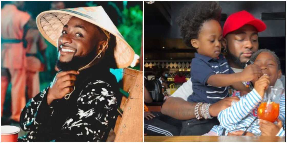Davido hangs out with Ifeanyi and Imade Davido hangs out with Ifeanyi and Imade