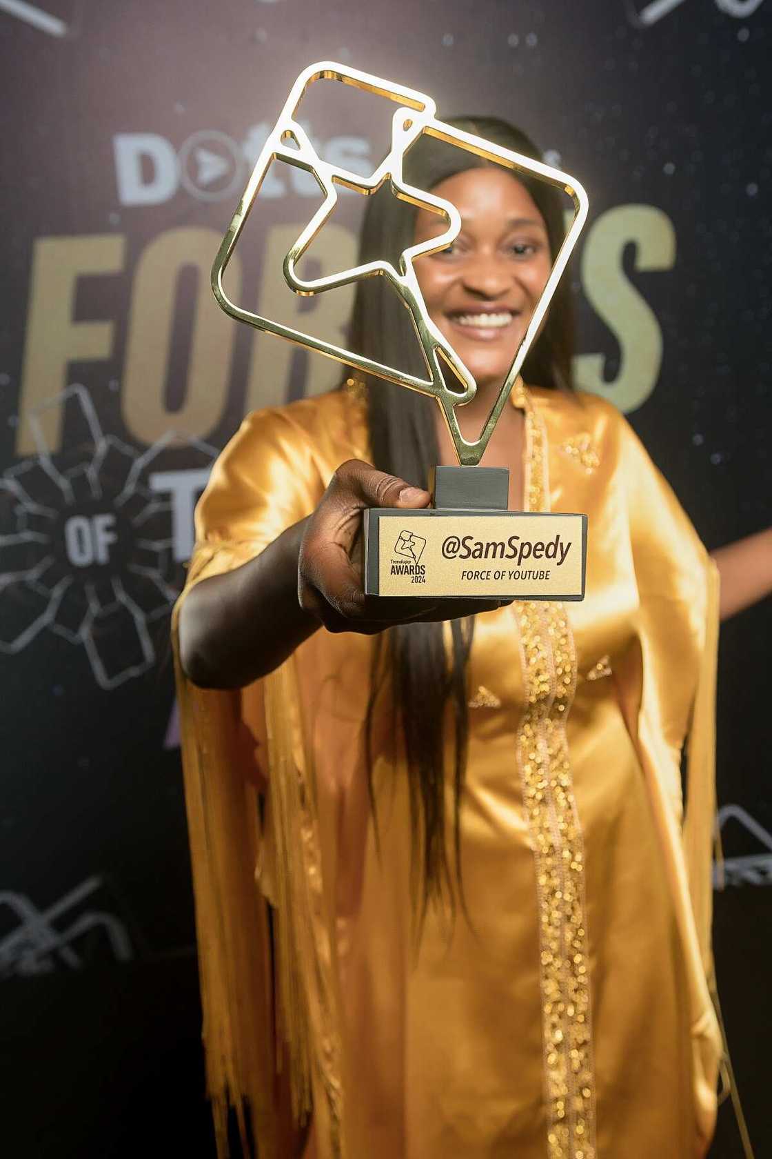 Sam Speedy, The Force of Youtube Award, Trendupp Award 2024 Sam Speedy, The Force of Youtube Award, Trendupp Award 2024
