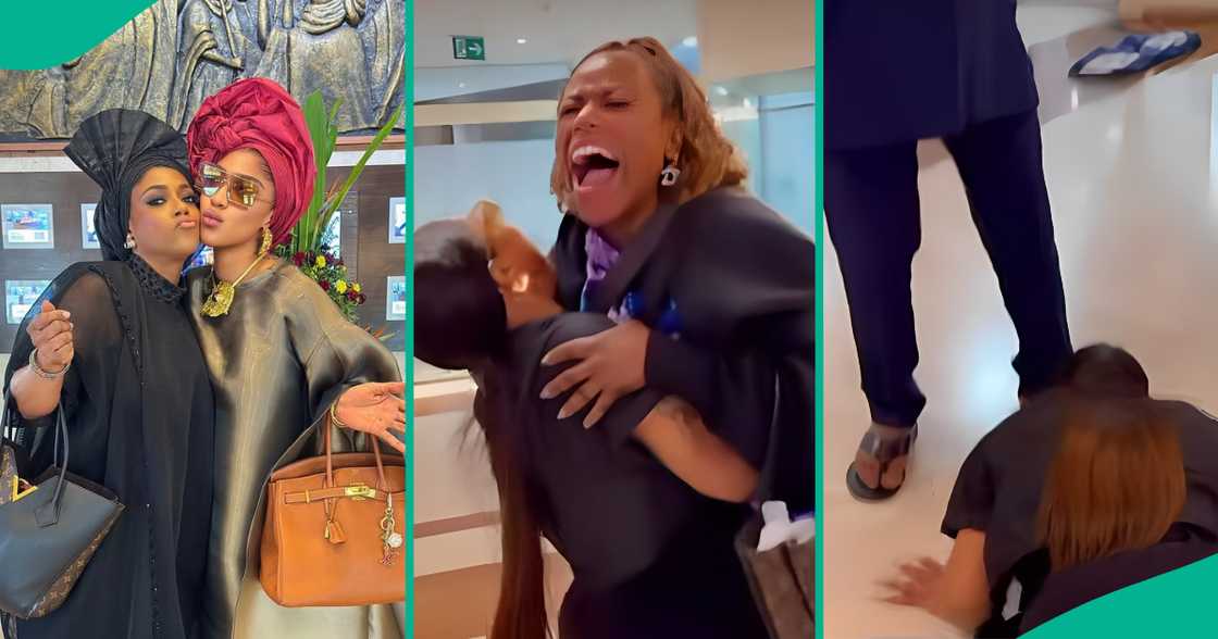 Tonto meets sister as she marks her brithday Tonto meets sister as she marks her brithday