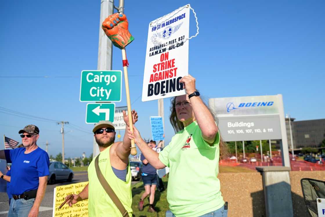 Boeing defense workers in Missouri walked off the job after rejecting a contract on August 4 Boeing defense workers in Missouri walked off the job after rejecting a contract on August 4