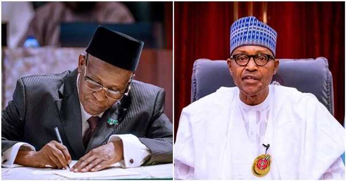 President Buhari receives full list of 18 judges for appointment into Court of Appeal