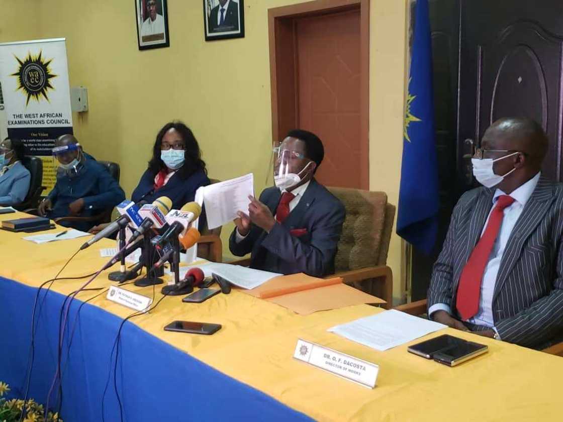 Shugaban ofishin WAEC na Najeriya, Mista Patrick Areghan
Hakkin mallakar hoto; WAEC Shugaban ofishin WAEC na Najeriya, Mista Patrick Areghan
Hakkin mallakar hoto; WAEC