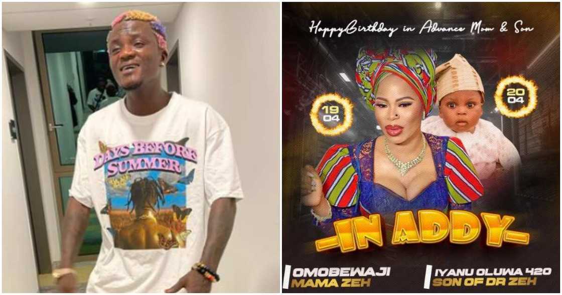 Portable with wife and son Portable with wife and son