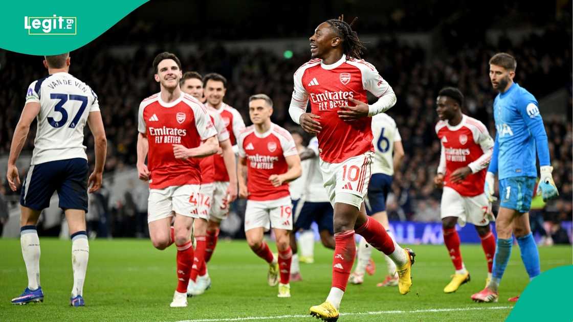 Eberechi Eze, Arsenal, Tottenham, White Hart Lane, London, Football. Eberechi Eze, Arsenal, Tottenham, White Hart Lane, London, Football.