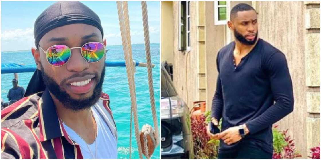 Emmanuel leaves BBNaija Emmanuel leaves BBNaija
