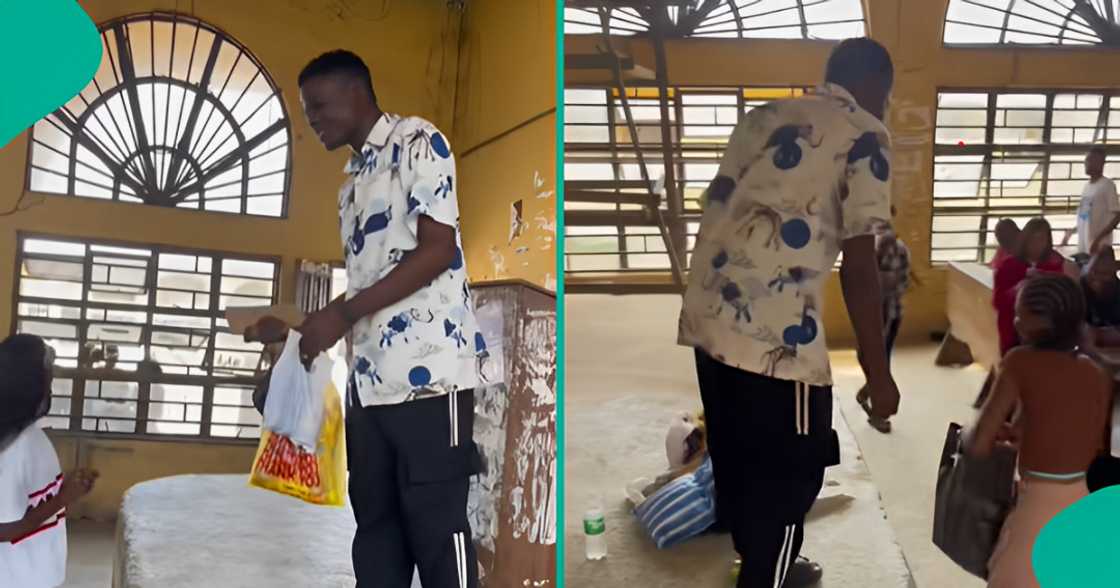 Final year DELSU students showered their course rep with gifts Final year DELSU students showered their course rep with gifts