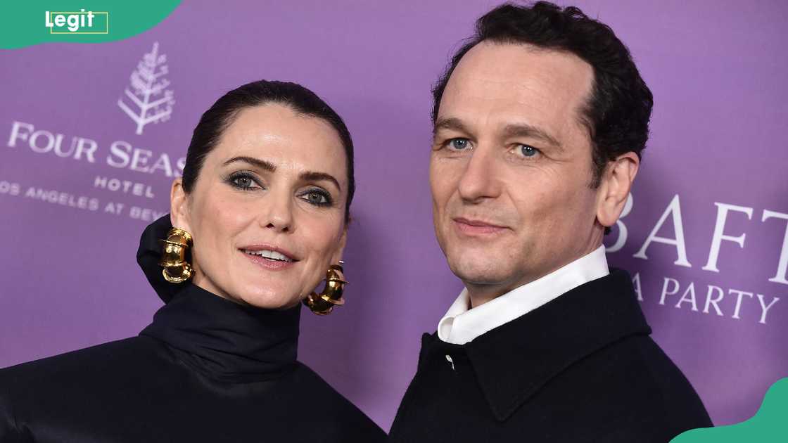 Keri Russell and Matthew Rhys in Beverly Hills