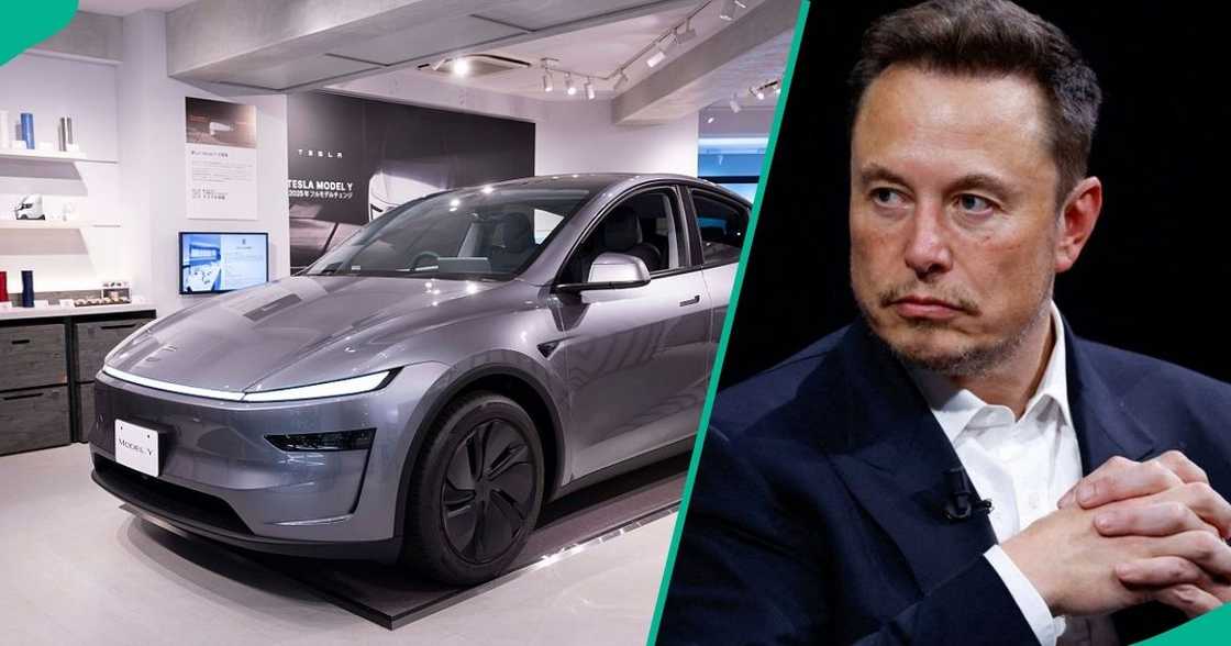 Tesla car   present  aforesaid   to customers home