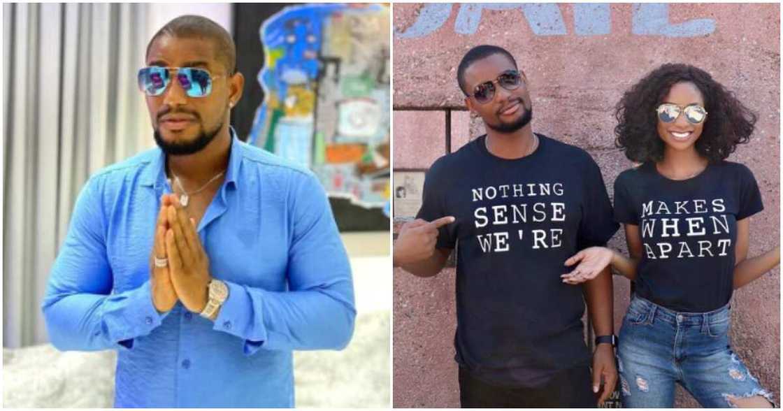 Alexx Ekubo's ex-fiancée Fancy publicly apologises, Nigerians advise actor.