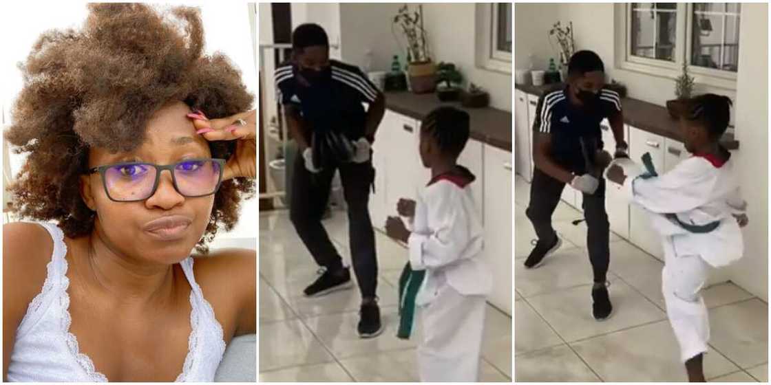 Mary Remmy Njoku and her 5-year-old daughter Mary Remmy Njoku and her 5-year-old daughter