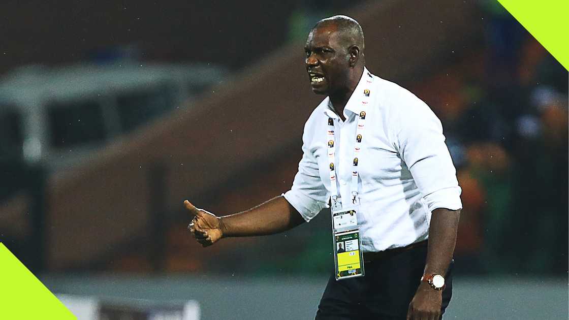 Augustine Eguavoen recently took charge of the Super Eagles team