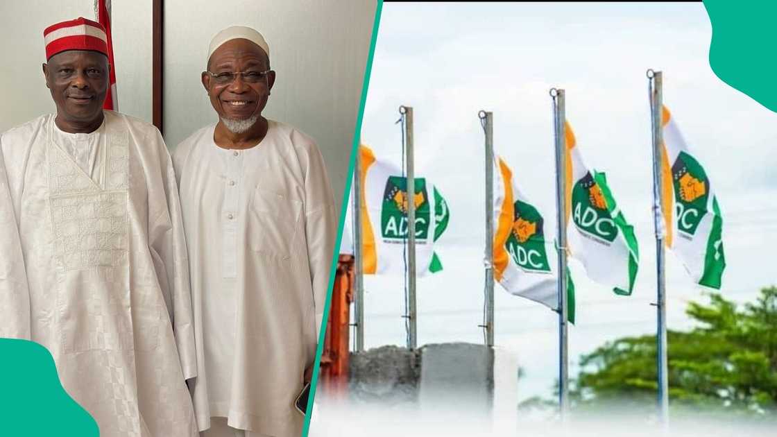 Rabiu Kwankwaso has hosted Rauf Aregbesola at his residence in Abuja.