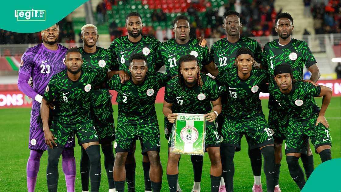 Nigeria beat Algeria 2–0 at AFCON as Osimhen and Akor Adams score, Moroccans cheer Super Eagles in a bar, and post-match penalty controversy sparks online debate.
