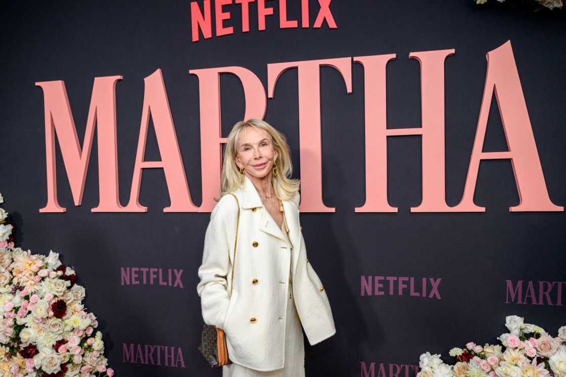 Trudie Styler attends a film premiere