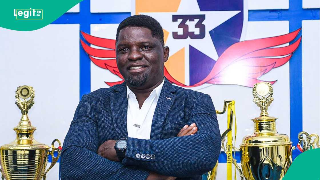 Remo Stars, Daniel Ogunmodede. Remo Stars, Daniel Ogunmodede.