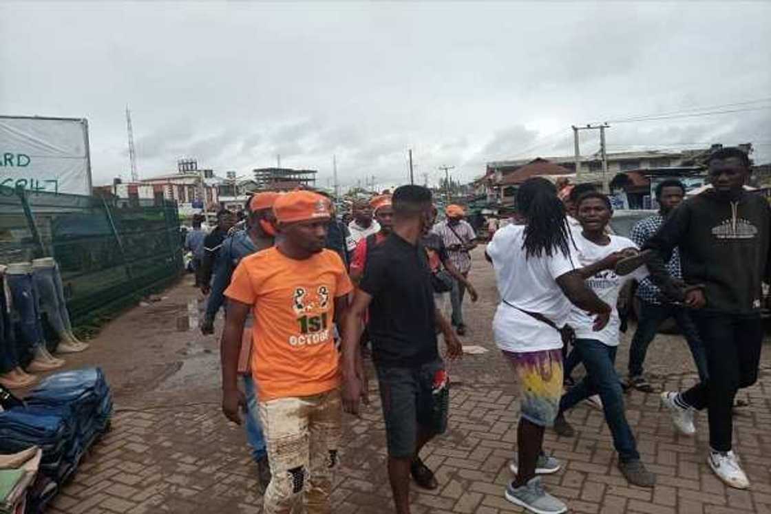 Najeriya @60: DSS sun tarwatsa ma su zanga-zanga, sun kama wasu a Osun