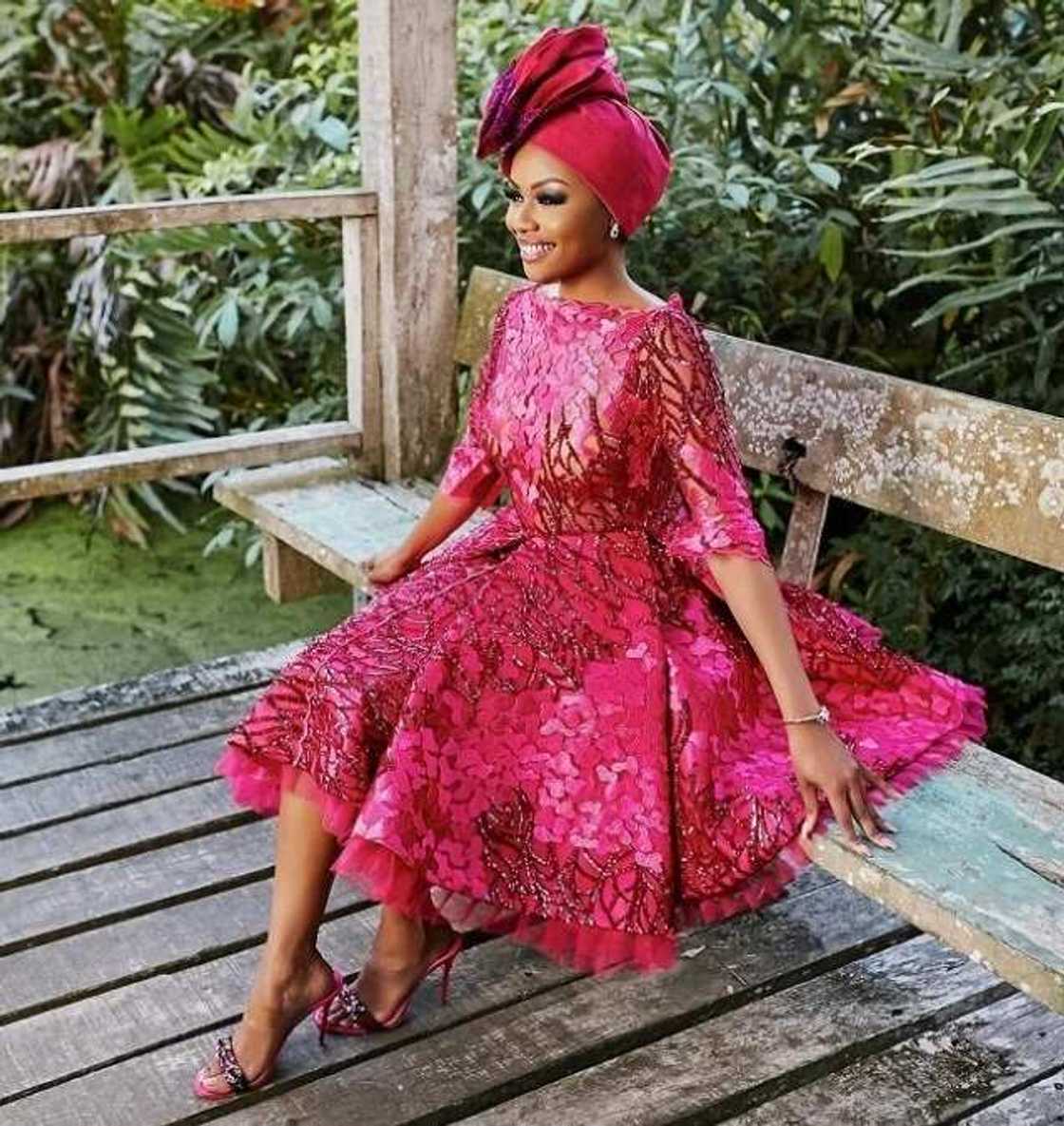 Court wedding attire of burgundy color Court wedding attire of burgundy color