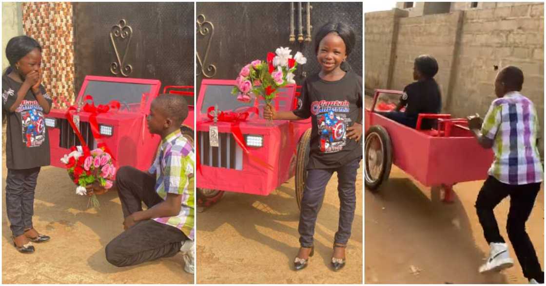 Ikorodu Bois sister gets pink Rolls Royce