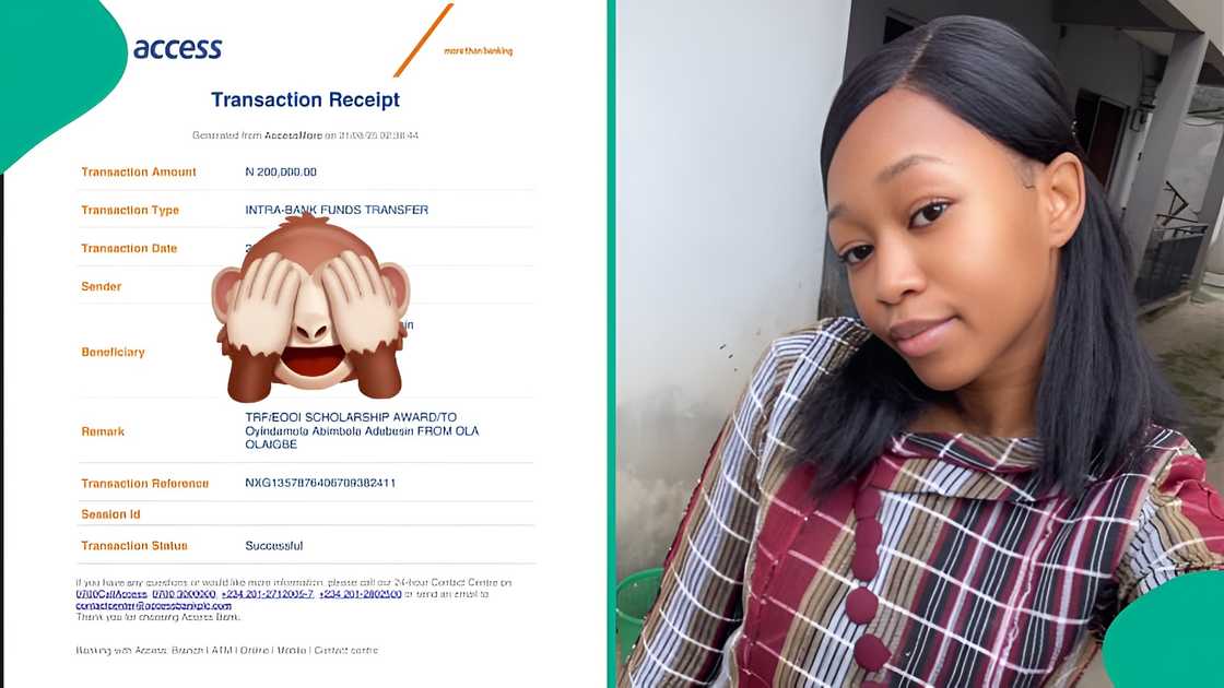 University of Ibadan student receives cash for high CGPA University of Ibadan student receives cash for high CGPA