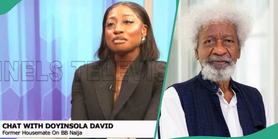 BBNaija Doyin fails question about Nigeria’s Nobel laureate BBNaija Doyin fails question about Nigeria’s Nobel laureate