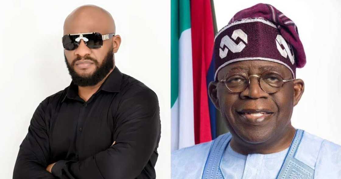 Netizens React As Yul Edochie Prays For President Tinubu. Netizens React As Yul Edochie Prays For President Tinubu.