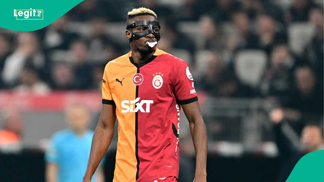 Victor Osimhen, Galatasaray, Besiktas, Tupras Stadium, Istanbul, Turkiye, Super Lig. Victor Osimhen, Galatasaray, Besiktas, Tupras Stadium, Istanbul, Turkiye, Super Lig.