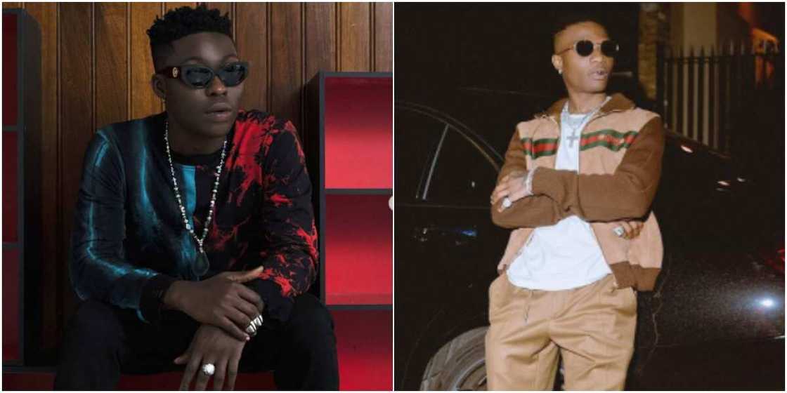 Reekado Banks says he felt disrespected over Wizkid's comment on social media Reekado Banks says he felt disrespected over Wizkid's comment on social media