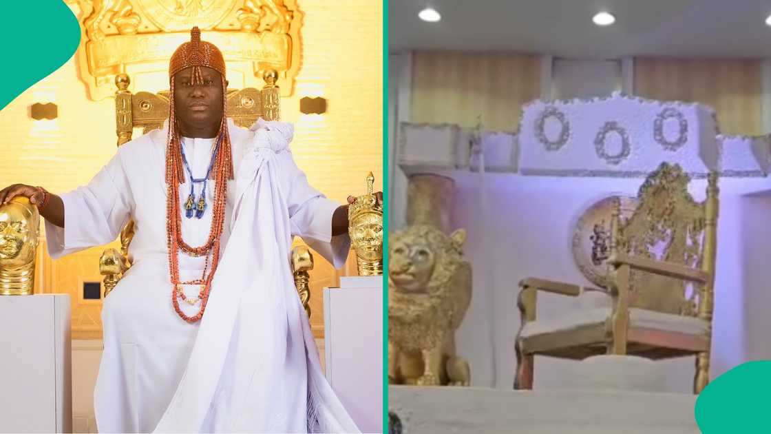 Ooni of Ife's birthday cake shakes the internet.