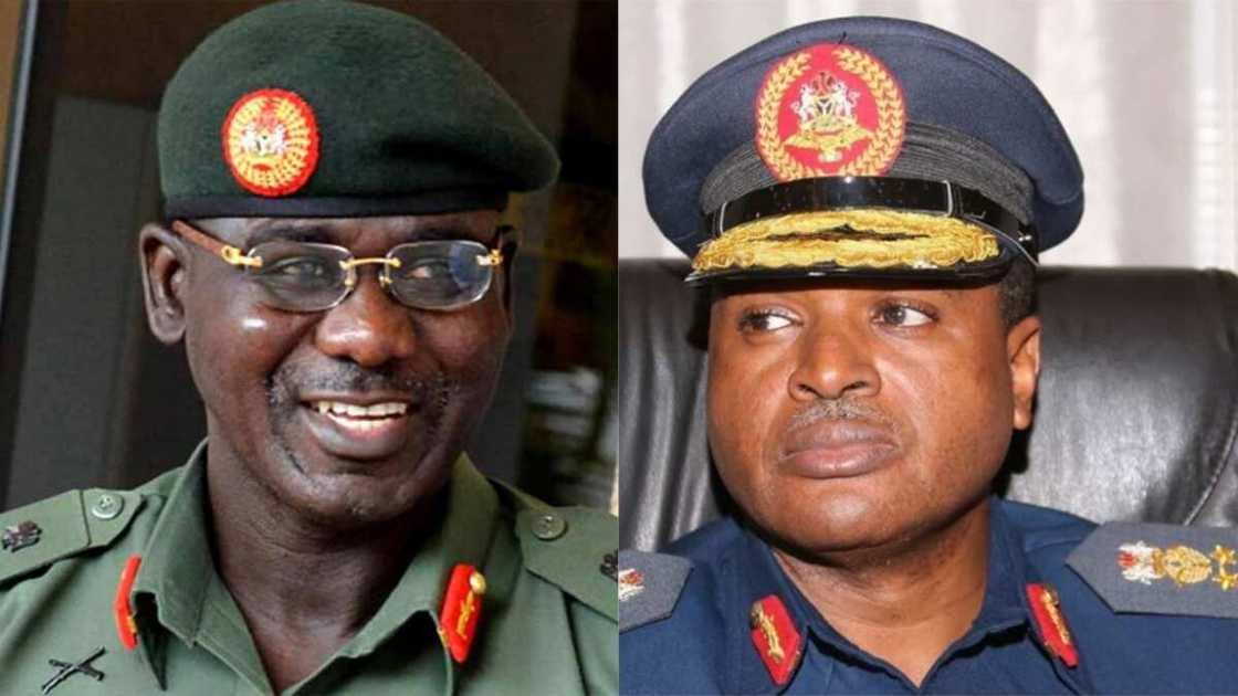 Tukur Buratai da Abubakar Sadique Tukur Buratai da Abubakar Sadique